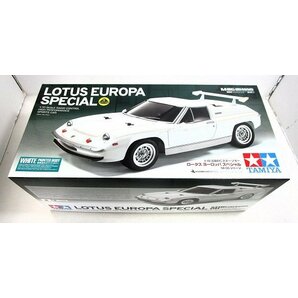 ■【未組立】TAMIYA 1/10 電動RC スポーツカー ロータス ヨーロッパ スペシャル (M-06シャーシ) おまけ付き タミヤ ラジコン ミニカーの画像1