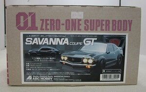 ■【未使用品】ABCホビー 01スーパーボディ 1/10 電動ツーリングカー用ボディ マツダ・サバンナクーペGT