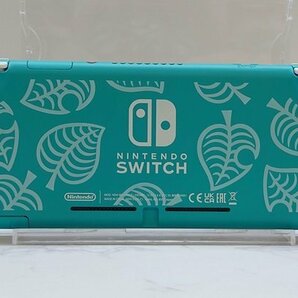 ■【中古】任天堂◆ニンテンドースイッチ ライト 本体◆Nintendo Switch Lite あつまれ どうぶつの森セット -まめきち＆つぶきちアロハ柄-の画像3