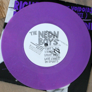 The Neon Boys Don't Die / That's All I Know (Right Now) / EP, Purple / Richard Hell & The Voidoids, Punk, パンクの画像3