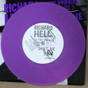 The Neon Boys Don't Die / That's All I Know (Right Now) / EP, Purple / Richard Hell & The Voidoids, Punk, パンクの画像4