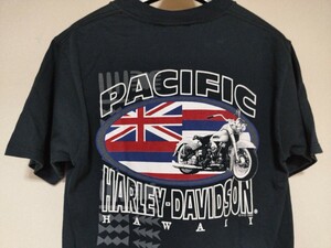 90s ヴィンテージ Harley Davidson ハーレーダビッドソン ハーレーダヴィッドソン Hawaii ハワイ Tシャツ サイズM