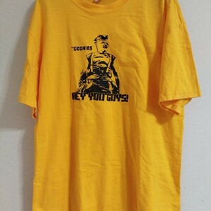 90s ヴィンテージ 映画 The Goonies グーニーズ スロース Tシャツ サイズ L ムービー 古着の画像1