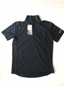 ワークマン　KTBK GRATEX 遮熱スタンドアップカラー半袖ポロシャツ　メンズ　ネイビー　L