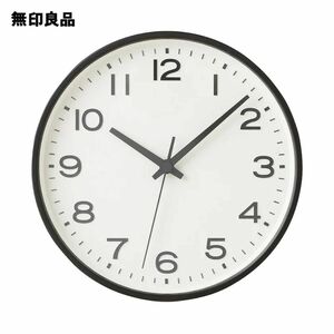 【ジャンク扱い】掛け時計　アナログ時計　無印良品　