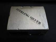 ZIPPO ジッポー スターリングシルバー スリム STERLING 純銀製 2004年製_画像9