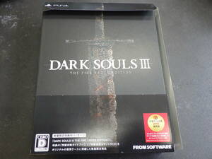 DARK SOULS III -THE FIRE FADES EDITION [初回限定版] ダークソウル3