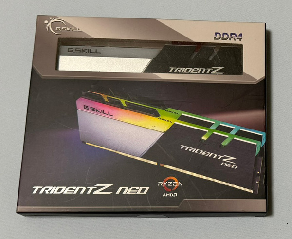 【動作確認済み】G.SKILL Trident Z Neo F4-3600C16D-32GTZNC (DDR4 PC4-28800 16GB 2枚組)