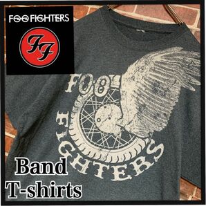 【希少】FOOF FIGHTERS★フーファイターズ☆C2010★オフィシャル★バンドTシャツ★バンtee★古着★ニルヴァーナ