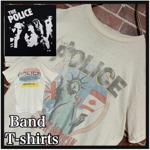 【希少】THE POLICE★ザ・ポリス★NORTH AMERICAN TOUR★両面プリント★バンドTシャツ★ロック★古着