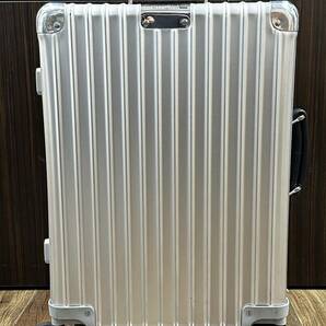 【中古極美品】RIMOWA CLASSIC CABIN リモワ クラシック キャビン 36L スーツケース アルミニウム シルバーの画像1