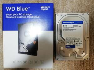 ★美品★Western Digital WD80EAZZ 8TB SATA WD Blue HDD ※送料 480円～