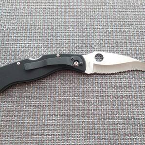 Spyderco スパイダルコ シビリアン 波刃の画像2