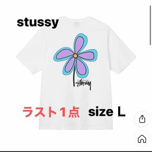 【新品】stussy Tシャツ　フラワー