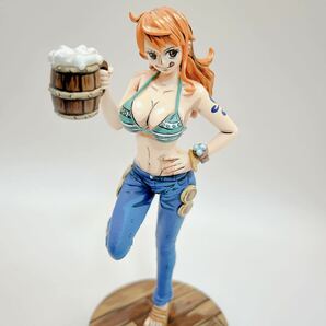 ワンピース 野郎ども宴だ！！-NAMI- ナミ フィギュア リペイント 二次元塗装 アニメ塗り ONEPIECE二次元彩色 の画像1