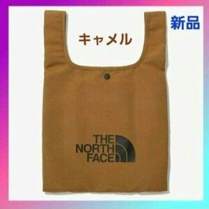 【THE NORTH FACE】トートバッグ　ミニロゴエコバッグ　LINDO SHOPPER　〈キャメル〉新品