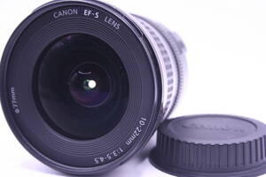 ★訳あり大特価★ Canon キヤノン CANON ZOOM LENS EF-S 10-22mm F3.5-4.5 USM L-0185