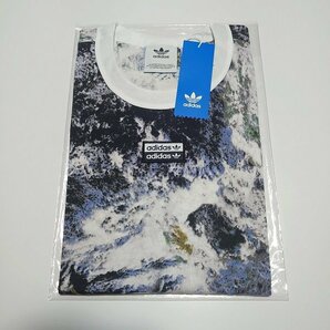 新品 送込★XO アディダス オリジナルス 国内正規品★EARTH マルチカラー CHAOS 転写 グラフィック トレフォイル ロゴ Tシャツ GRAPHIC TEEの画像10