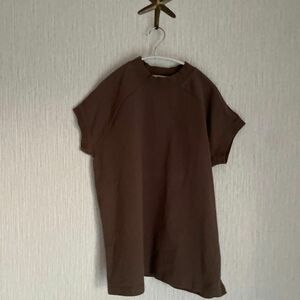 クラシカルエルフ　綿100USA.モックネックラグランＴシャツ