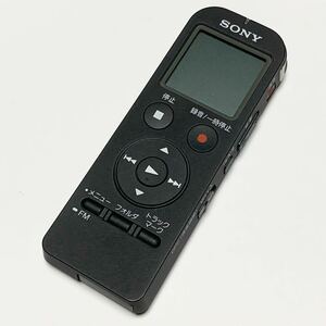  Sony IC магнитофон ICD-UX533FA черный одиночный 4 форма батарейка привод 4GB память встроенный FM радио функция диктофон запись [SONY/VOICE RECODER]