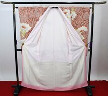 振袖 成人式 花 絞柄 結婚式 身丈157cm 裄丈65cm ★着物 f-888 桜庭呉服店_画像8