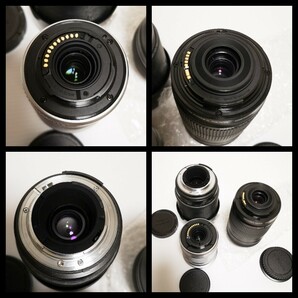 ①Canon キャノン カメラレンズ CANON ZOOM LENS EF-S 55-250㎜ 1:4-5.6 IS STM φ58㎜ レンズ ② OLYMPUS M.ZUIKO DIGITAL ED 40-150mm の画像5