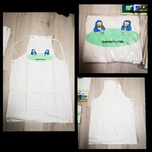 ②サントリー　ペンギンTシャツ　エプロン　セット　昭和レトロ品_画像3