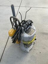 荏原製作所 エバラポンプ 50DVSA 5.75 3相200V 50Hz 1210W水中用 EBARA PUMP 中古品 動作未確認_画像7