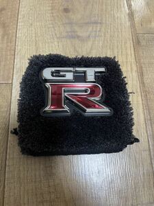 日産 GTR エンブレム フロアマットエンブレム 美品