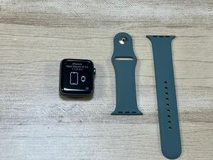 Apple Watch series3 Nike+ MQMF2J/A (GPS+Cellular) 42mm スペースグレイ アップルウォッチ シリーズ3