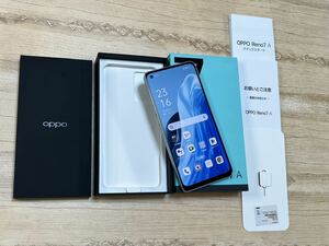 Y!mobile SIMフリー OPPO Reno7 A 6GB/128GB A201OP ドリームブルー