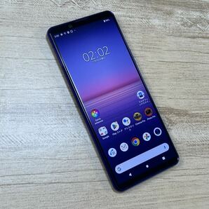 美品 docomo SIMロック解除済み SONY Xperia 5 II 128GB SO-52A パープルの画像3