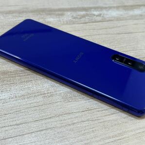 美品 docomo SIMロック解除済み SONY Xperia 5 II 128GB SO-52A パープルの画像8