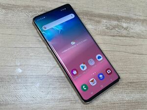  есть перевод au SIM разблокирован SAMSUNG Galaxy S10 128GB SCV41p ритм белый 