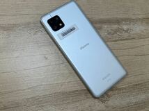 docomo SIMロック解除済 SHARP AQUOS sense6 64GB SH-54B シルバー _画像2