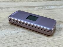 未使用に近い docomo SIMロック解除済 らくらくホン F-01M ピンク_画像5