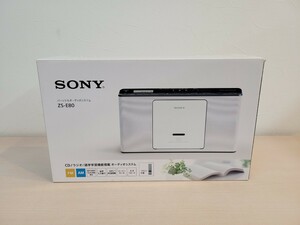 未使用 SONY ソニー パーソナルオーディオシステム ZS-E80 薄型CDラジオ