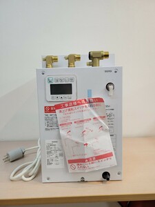 未使用 TOTO REKB12A22 (単相200V) 電気温水器 湯ぽっと 12L　先止め式 パブリック 飲料 洗い物用