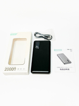 [YON-A60307286] モバイルバッテリー 20000mAh 大容量 同時充電可 type-C 2USBポート スマホ充電器 iPhone Android 停電対策_画像10