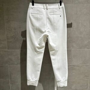 ゴルフ レディース ジーフォア パンツ ズボン ウェア（ホワイト）Sサイズ