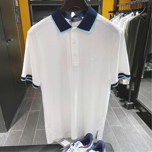 【即発送】ゴルフ メンズ ジーフォア ポロシャツ 半袖 シャツ（Mサイズ）