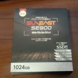 SUNEAST 1TB SSD NVMe PCIe Gen3 x 4 3D NAND SE900NVG3-01TB