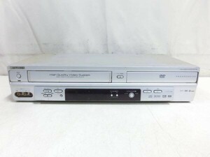 MITSUBISHI 三菱 DVD/VHS レコーダー DJ-VG130 2004年製 通電OK ジャンク品 N8306