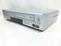 SAMSUNG サムスン DVD/VHS レコーダー SV-DVD3JG 2003年頃 通電OK ジャンク品 N6905_画像6