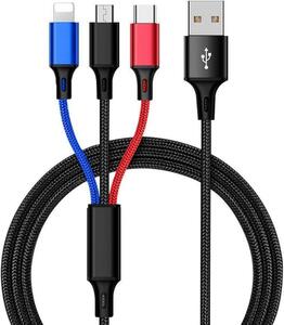 充電ケーブル ケーブル 充電 iPhone Micro USB Type-C