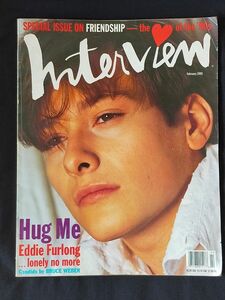 Interview Magazine 1995年2月号 エドワード・ファーロング 撮影 ブルース・ウェーバー ナタリー・ポートマン