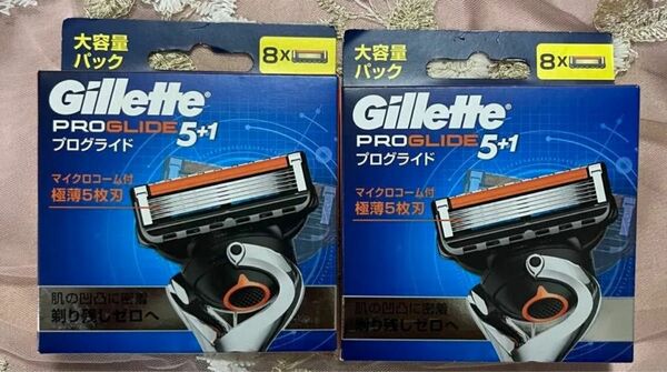 16個入り Gillette(ジレット) プログライド5+1 替刃 8×2　 FUSION