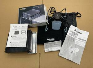 使用回数少 SOTO ソト レギュレーターストーブ ST-310 ミニマルグリル ST-3100