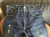 RRL ダブルアールエル BALTIMORE DENIM PANTS ボルチモア バックルバックデニムパンツ INDIGO 米国製　MADE IN USA W36×L34_画像7