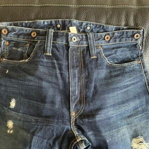 RRL ダブルアールエル BALTIMORE DENIM PANTS ボルチモア バックルバックデニムパンツ INDIGO 米国製 MADE IN USA W36×L34の画像7